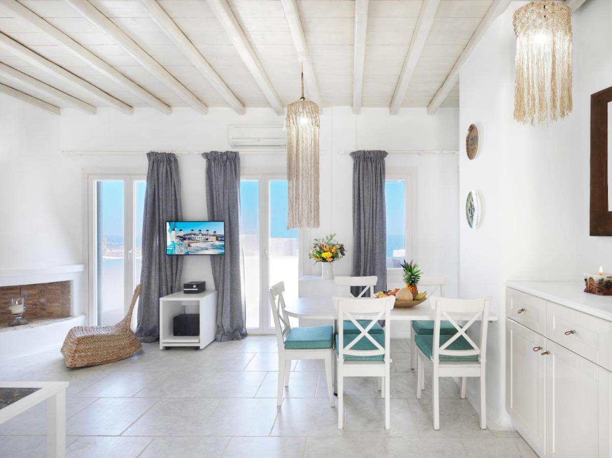 Sunset Villas In Mykonos By White Hills Mykonos Town Luaran gambar