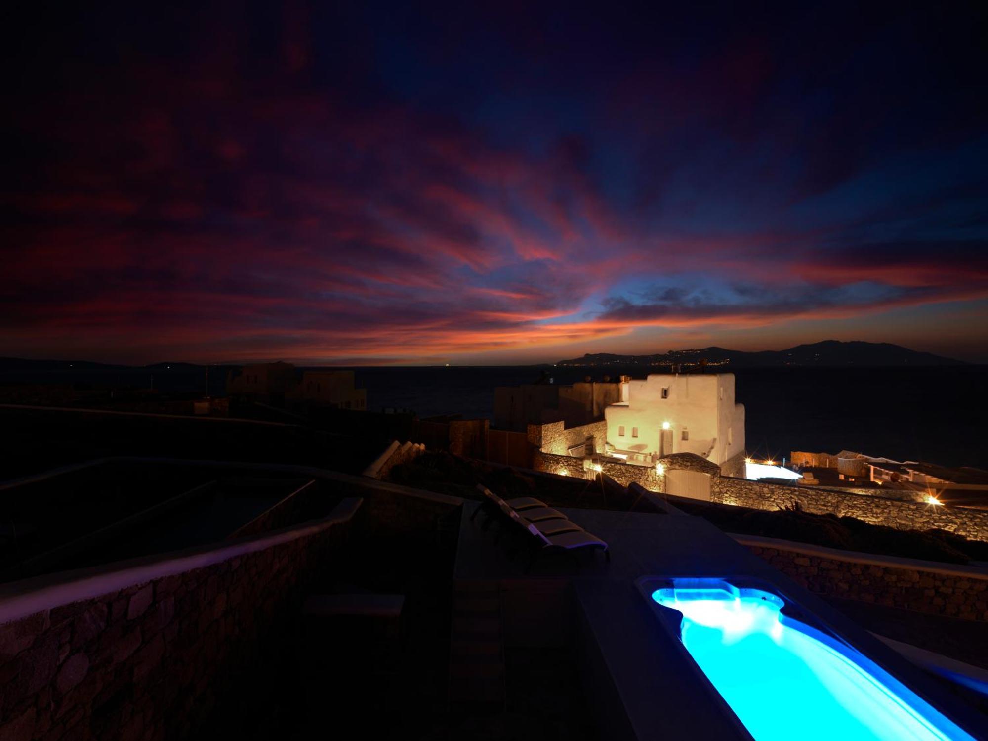 Sunset Villas In Mykonos By White Hills Mykonos Town Luaran gambar